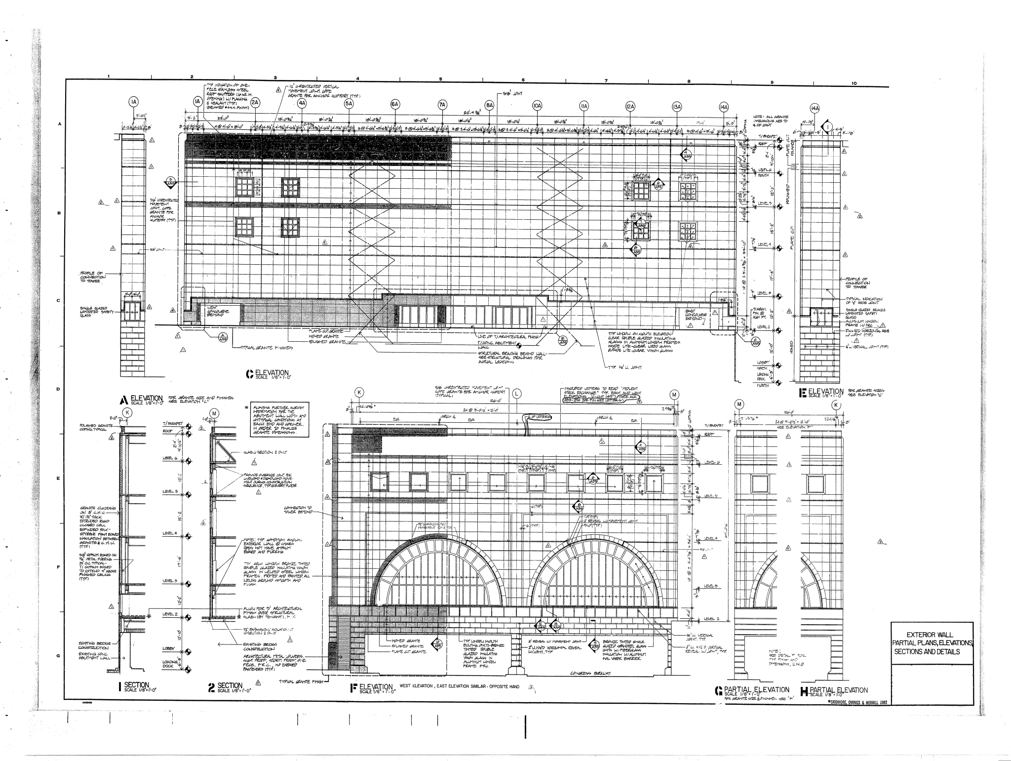 Example - Exterior Wall Partial Plans