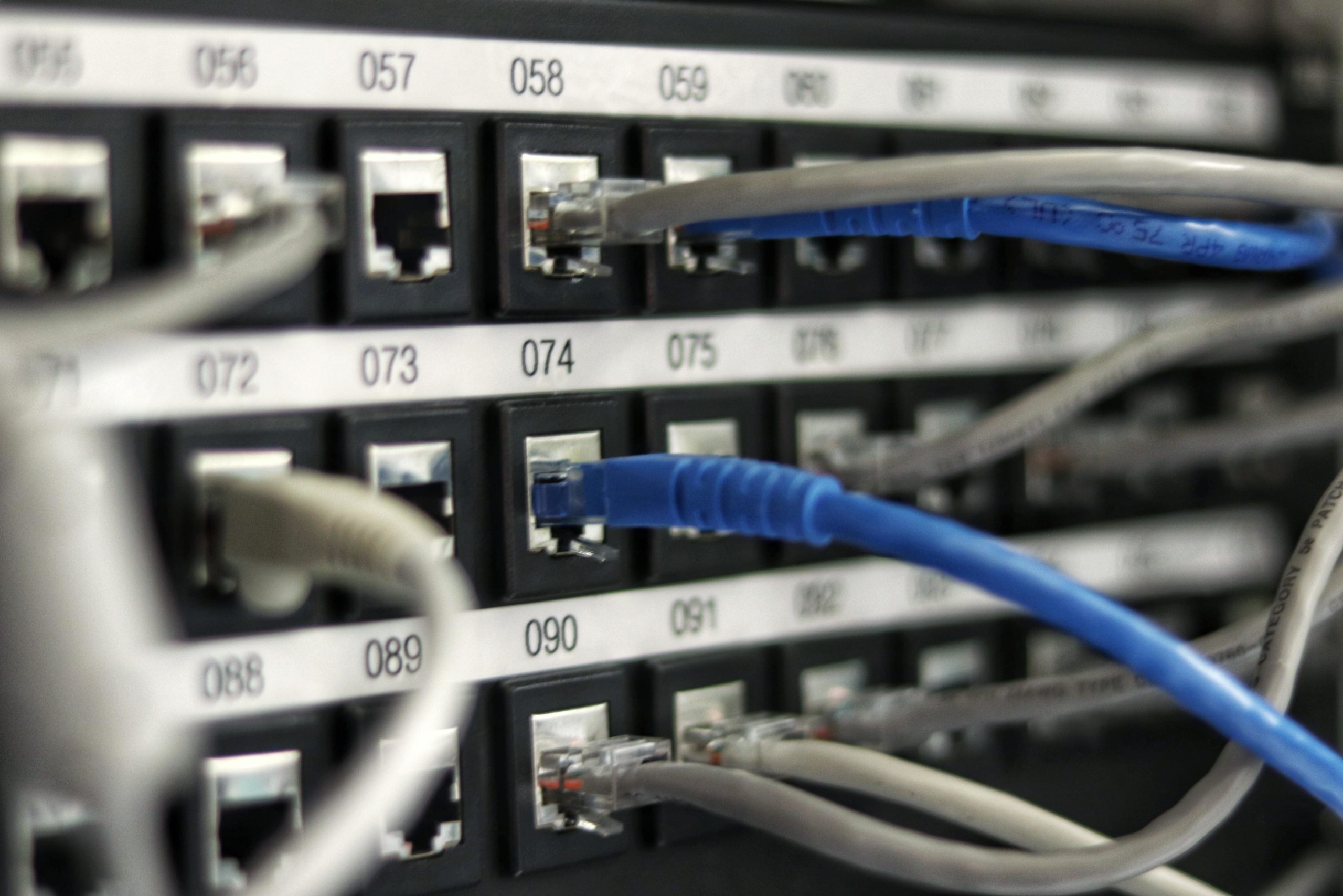 Ethernet Ports Closeup